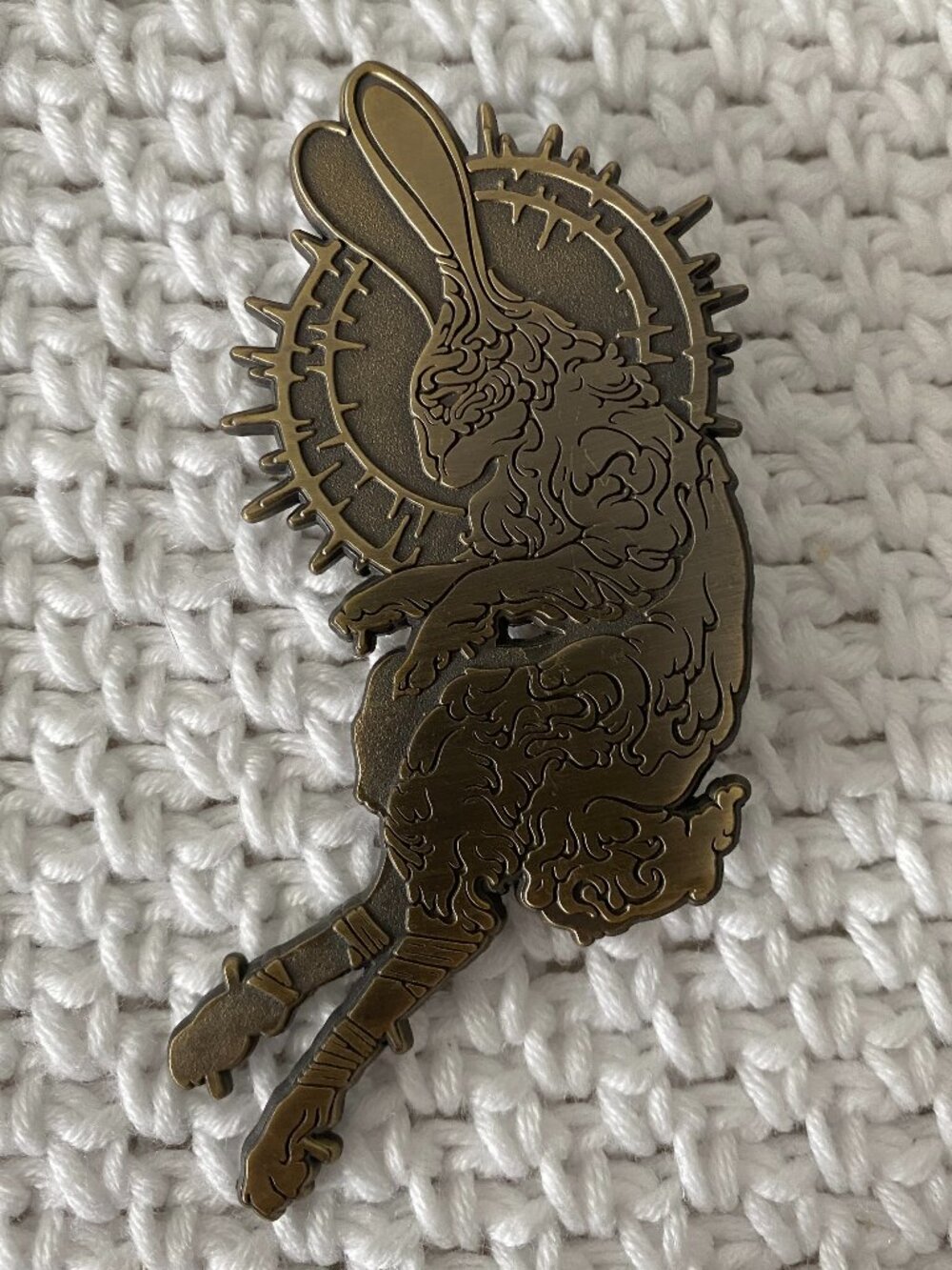 Vonnart (Timothy Von Rueden) Hare Metal Pin